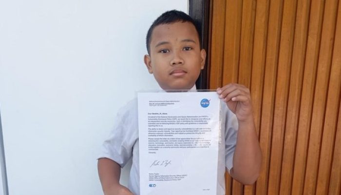 Raih Pengakuan Nasa, Siswa SD Asal Boyolali Berhasil Temukan Celah Keamanan Siber