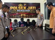 Lima Remaja di Kudus Diciduk Polisi, Buntut Pamer Senjata Tajam di Medsos