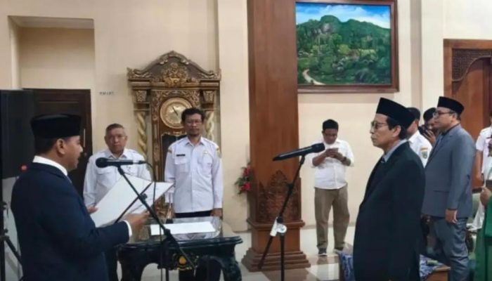 Mutasi Pejabat Pemkab Rembang, Bupati Harno Geser Fahrudin Jadi Kepala BPBD dan Tunjuk Mardi Jadi Plt Sekda